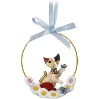 Goebel - Rosina Wachtmeister | Decoratief beeld / hangend ornament La Giocherellona | Porselein - 8cm - hanger - 2026
