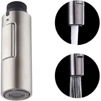 LONGZIMING -RVS Keuken Kraan Sproeikop - Handdouche Keukenkraan Opzetstuk - 2 Functies Spray & Straal - SUS304 - Universele G1/2 Aansluiting - 1 Stuk