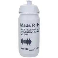 Santini Mads Pedersen Momentum Series Bidon Wit