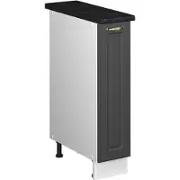 Vicco Apotheekkast Fame-Line Anthrazit-Gold Landhaus/Wit 20 cm, WB Antraciet, Model 62060
