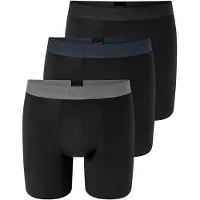 Schiesser Boxershorts '95/5 Multipacks' zwart gemêleerd