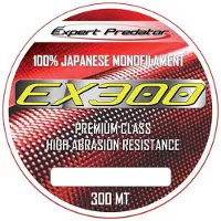 Expert Predator Ex 300 Monofilament 300 M Rood 0.400 mm