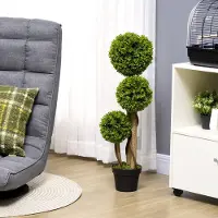 HAUSS SPOLE Kunstplant 90 Cm UV-Bescherming In Pot Kunststof Groen Voor Binnen En Buiten