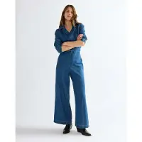 Wrangler Canyon Relaxed Fit Jumpsuit Met Lange Mouwen