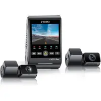 Viofo A229 Pro Tele 3CH - Dashcam - 4K + 2K Tele + Full HD Achtercamera - 4x Optische Zoom - Sony STARVIS 2 - HDR Nachtzicht - GPS - 5GHz WiFi - Parkeermodus - Spraakbesturing