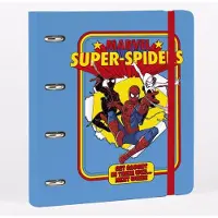 Grupo Erik Marvel SpiderMan - Polypropylene 4ring Ringband - Multicolours