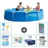 Intex Framezwembad, rond - 305x76 cm - 5-delig, model S173