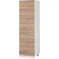 Vicco Hoge kast R-Line Sonoma/Wit 60 cm, Model 63184