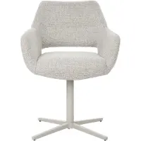Starfurn Eetkamerstoel Lux Beige Draaibaar