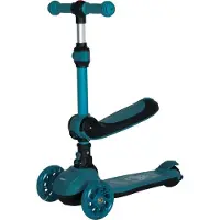 Eco toys Lisa Blauw 2-in-1 Step/Loopfiets