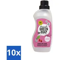 Marcel's Green Soap - Wasverzachter - Patchouli & Cranberry - Zachte frisheid - 30 Wasbeurten - 750 ml - Bulkverpakking - 10 stuks