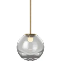 Bolia Hanglamp Blume Clear Glass / Amber Snoer 13 cm