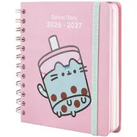 Grupo Erik Pusheen - 2026/2027 Day Per Page M 11 Months Academic Schoolagenda - Multicolours