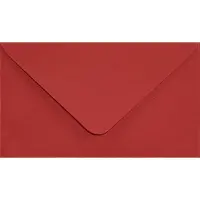 Netuno Gladde rode enveloppen A8 - 58 x 100 mm - 25 stuks - BK zonder lijm - 115 gram - Sirio Color -