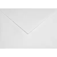 Netuno Gladde witte enveloppen A6 - 114 x 162 mm - 50 stuks - NK natgelijmde - 100 gram - Lessebo -