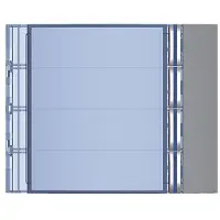 Legrand 352043, drukknop paneel, antraciet