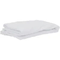 vidaXL Matrasbeschermer waterdicht 90x200 cm wit