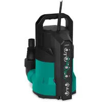 Vonroc Dompelpomp 550W – 17.000 l/h – vlakzuigend – sensorschakelaar | schoonwater