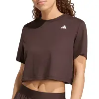 Adidas Dames Tops & T-shirts We Min Tee - Bruin - Maat M