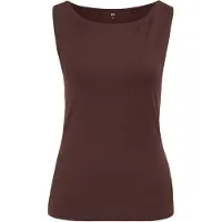 We fashion Top chocoladebruin