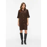 Vila Blousejurk 'VICOURDIE' donkerbruin