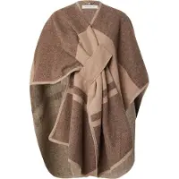 Rino & Pelle Cape 'Levi' bruin gemêleerd / taupe