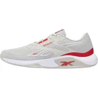 Reebok Sportschoen 'NANOFLEX TR 3' lichtgrijs / karmijnrood / wit