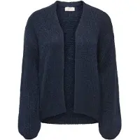 JDY Gebreid vest 'JDYDINEA' donkerblauw