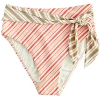 Next Bikinibroek lichtgroen / perzik / kreeft / wit