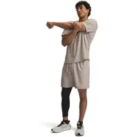 Under Armour Tech Woven Wordmark Trainingsbroekje Lichtgrijs Beige Zwart