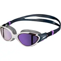 Speedo Biofuse 2.0 Mirror Woman Swimming Goggles Blauw,Roze Vrouw