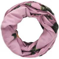 Codello Tunnelsjaal groen / mauve / donkerlila / zwart