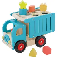 Vilac houten sorteertruck - vormenbox