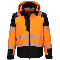 Portwest Pw3 Regenjas T166 (3l) Hi-vis Waterdicht Winddicht Uv-bescherming | Maat: XL