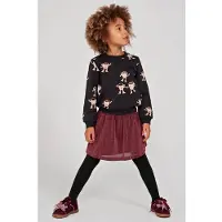 Jubel maillot City Chic - antraciet Grijs Meisjes Stretchkatoen Effen - maat 104