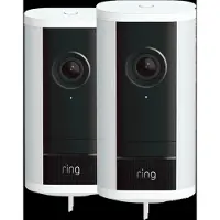 Ring Spotlight Camera Pro 2e Generatie Bedraad Wit Duo Pack