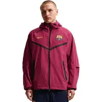 Nike FC Barcelona Tech Woven Windrunner Jack 2026-2027 Rood Geel Zwart