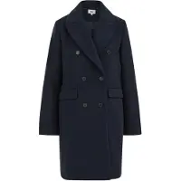 We fashion Tussenmantel donkerblauw