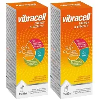 Vibracell Energy&vitality 2x15x10 ml Vloeistof