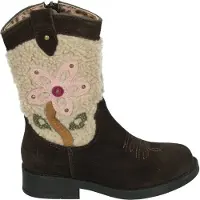 Shoesme Western Laarzen Lange Laarzen - donkerbruin - Maat 30