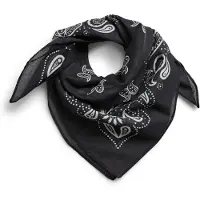 Pieces Doek 'KAMILLA ' zwart / wit