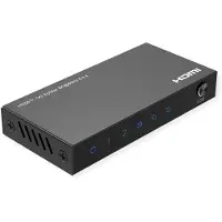 Roline 2 poorten HDMI-splitter Ultra HD-geschikt 7680 x 4320 Pixel Zwart