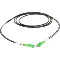 Klotz F2USEAEAA100 2 Ch. SM FiberLink digitale multikabel 100 meter