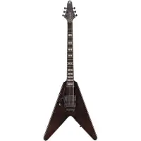 Framus Artist Line Shark Series WH-1 FR Lefthand Nirvana Black Transparent linkshandige elektrische gitaar met gigbag