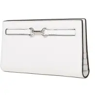 Michael Kors Portemonnee 'Carson Large Snap Wallet' wit
