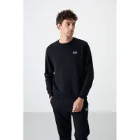 Tommy Life Heren Katoen-Polyester Fleece Sweatshirt en Broeken Set