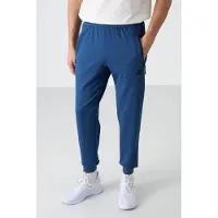 Tommy Life Heren Effen Sweatpants met Ritszak