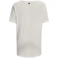 Under Armour Dames/Dames Project Rock T-Shirt (Wit)