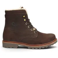 Panama jack Waterdichte Veterboots van Bruin Leer voor Heren - P03-Aviator C41