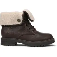 Blowfish dames winterlaarzen met veters van bruin kunstleer - Andy-Cozy